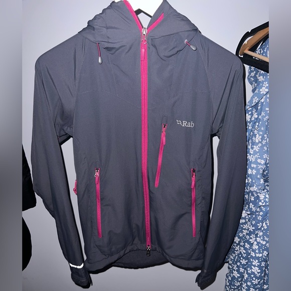 Rab ski Vapor barrier soft shell jacket Qv40 womens small - Picture 3 of 4